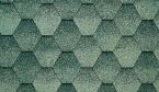 Битумная черепица KATEPAL  коллекция  Джаззи  Jazzy  Green Зеленый, кв.м.