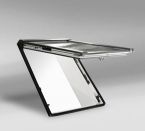 Мансардные дистанционно управляемые окна ROTO / DESIGNO  ROTOTRONIC   WDT R45H WD HE из дерева  5x7  54х78  площадь остекления  0,24