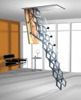 Чердачные лестници Roto ( COLUMBUS )  ROTO Scherentreppe EXKLUSIV 120x60 (standard)  материал металл