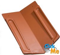 Керамическая черепица JACOBI (Германия) Hohlfalzziegel Z5 "варивель"  ендовая черепица, Натуральная, натуральный красный, шт. ― ClickMe