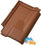 Керамическая черепица JACOBI (Германия) Flachdachziegel J11 "флексивель"  вентиляционная черепица, Натуральная,  натуральный красный, шт.