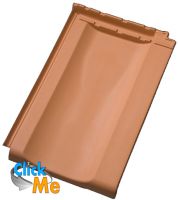 Керамическая черепица JACOBI (Германия) Standard-Grossfalzziegel Z10  рядовая черепица, Натуральная,  натуральный красный, кв.м. ― ClickMe