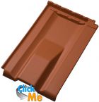 Керамическая черепица JACOBI (Германия) Standard-Grossfalzziegel Z10  вентиляционная черепица, Натуральная,  натуральный красный, шт.
