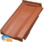 Керамическая черепица JACOBI (Германия) Standard-Grossfalzziegel Z10  боковая черепица, Левая/Правая Натуральная,  натуральный красный, шт.