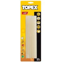 TOPEX 42E172 Стержни силикон молочн 11*250мм 12шт ― ClickMe