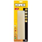 TOPEX 42E172 Стержни силикон молочн 11*250мм 12шт