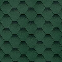 Битумная черепица SHINGLAS  коллекция САМБА  форма нарезки  sonata  количество в упаковке  3 м2 Красный, коричневый, зеленый, серый, антик  SHINGLAS-ultra  Гарантия завода-изготовителя 25 лет    ,  кв ― ClickMe
