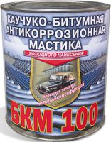 БКМ-100 Антикоррозийнная мастика каучуко-битумная, 0,75 л ― ClickMe
