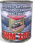 БКМ-100 Антикоррозийнная мастика каучуко-битумная, 0,75 л