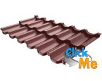 Металлочерепица Ruukki  Finnera TS52-330-1140  покрытие  PUREX  толщина мет.   0,5 полезная ширина 1140, кв.м.