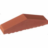 Клинкерное покрытие забора КО 180 полнотелый King Klinker 180/120х100х58 Kрасный (01), шт. ― ClickMe