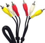 Шнур 3RCA-3RCA 1,2m