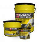 Мастика гидроизоляционная ТЕХНОНИКОЛЬ №24 (МГТН)  Мастика упакована в металлическое вёдро 3 л. Вес нетто 3 кг.