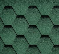 Битумная черепица   Ruflex SOTA Плитка RUFLEX Sota Зеленый базилик , м2 ― ClickMe